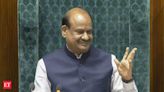 No placards in house: Om Birla to MPs - The Economic Times