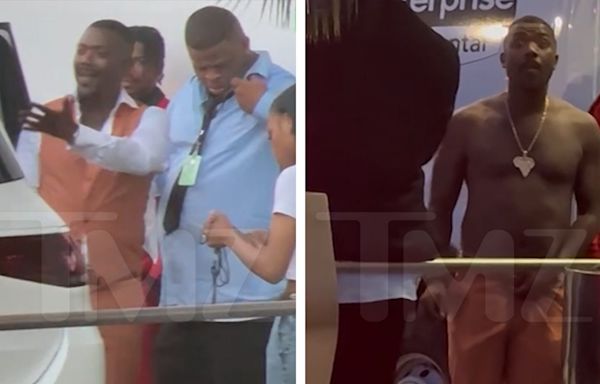 Ray J Shirtless, Pissed Off at BET Awards, Claims Security Locked Him Out