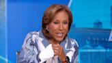 Robin Roberts suffers 'painful' injury and returns to GMA with arm cast