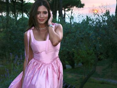 Pamela Silva deslumbra con su estilo en Italia ¡mira sus coquetos looks!