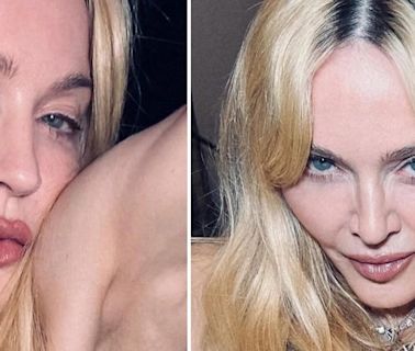 Madonna, 65, poses topless in raunchiest picture yet