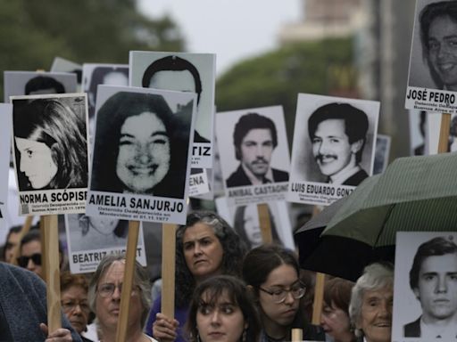 Uruguay despide a desaparecida en dictadura cuyos restos fueron hallados en predio militar