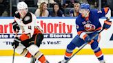 Mayfield and Salo score twice, Islanders defeat Ducks 7-1