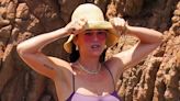 Katy Perry shows off her figure as she basks in the St-Tropez sun