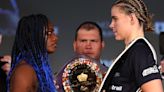 Video and photos: Claressa Shields, Savannah Marshall make weight for Saturday’s fight