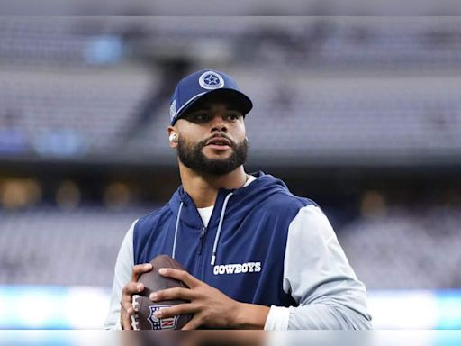 Dallas Cowboys quarterback Dak Prescott gets his 13th straight win on Thursday night against New York Giants | NFL News - Times of India