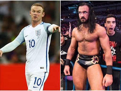 Drew McIntyre confronta a Wayne Rooney por su estado físico: “¿Qué pasó contigo?”