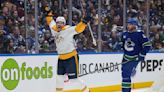 Forsberg and Beauvillier each get a goal and an assist and Predators knock off Canucks 4-1