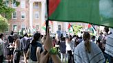 Students, faculty and community members protest for Palestine throughout school year
