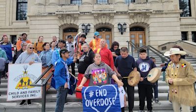 'Every step was a prayer': First Nation members walk to raise awareness about drug toxicity