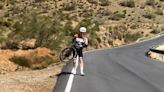 Cyclists Battle Strong Wind In Hilarious Clip