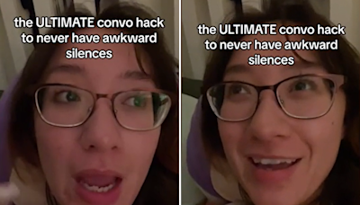 Woman shares her "ultimate" conversation hack to avoid awkward silences