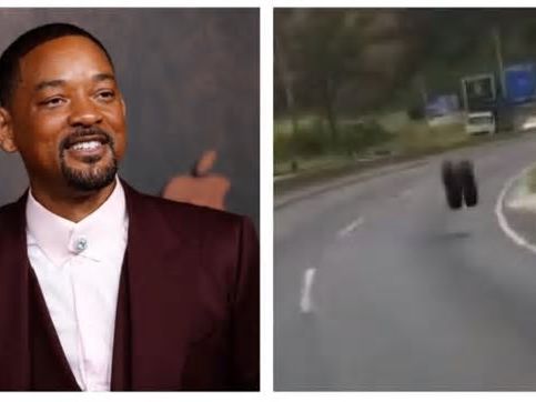 Will Smith comparte video viral de llantas que ruedan peligrosamente en una ruta de Guatemala