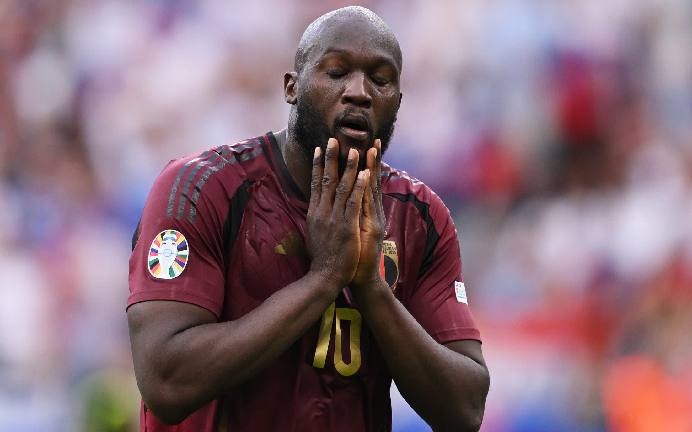 Romelu Lukaku’s nightmare in Belgium’s defeat by Slovakia sums up his goalscoring career