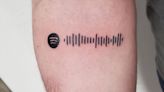 Before you get a Spotify tattoo, artists want you to know these risks