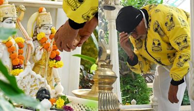 Amitabh Bachchan Offers Prayers to Shiva Linga in New Pics, Gives Fans a Glimpse of His Garden Temple - News18