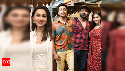 Mimi Chakraborty, Abir Chatterjee, Ankush among Tolly celebs gather to celebrate Abhisek Roy’s new fashion label | Bengali Movie News - Times of India