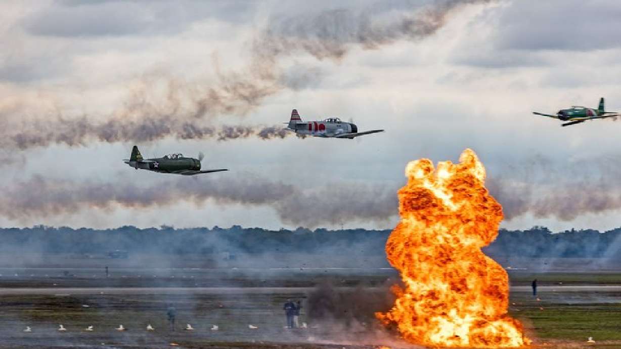 Hill Air Force Base announces 2 fiery new acts for summer air show with Thunderbirds