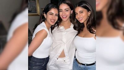 Suhana Khan, Ananya Panday And Navya Nanda Are Twinning And Winning At CTRL Screening