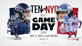 Giants vs. Titans: Time, television, radio and streaming schedule