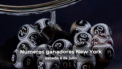 Lotería de Nueva York en vivo: resultados y ganadores del sábado 6 de julio de 2024 - El Diario NY