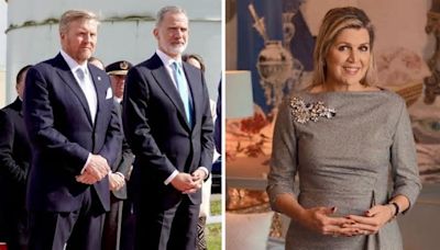 El guiño del rey Felipe VI y Guillermo de Holanda a Máxima Zorreguieta