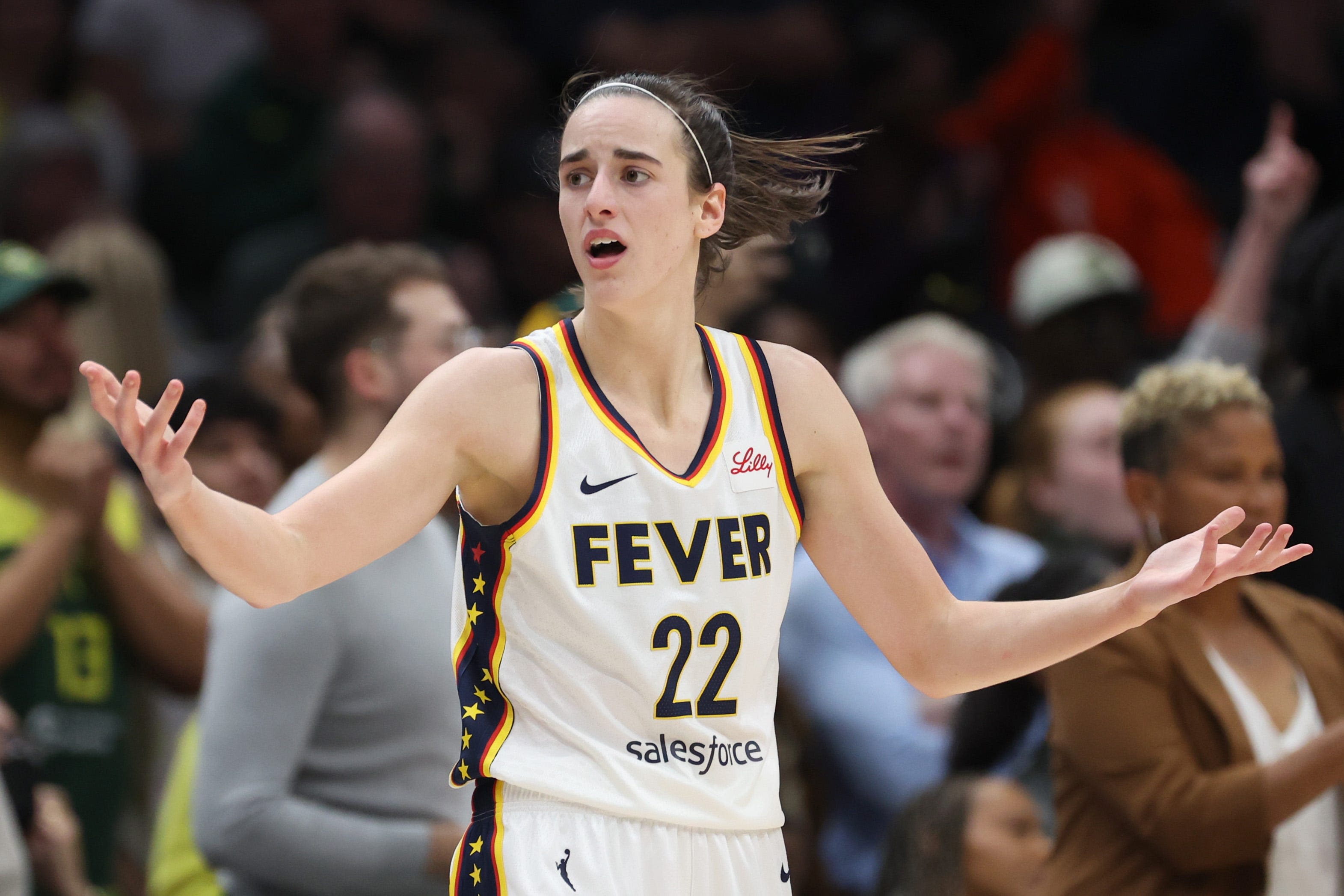How many points did Caitlin Clark score tonight? Not quite enough as Indiana Fever fall to 0-5
