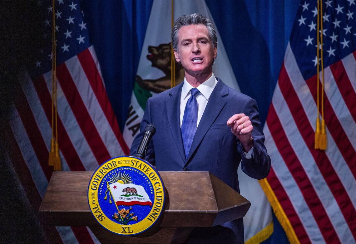 Gavin Newsom has navigated ups and downs of California’s finances. Another test lies ahead