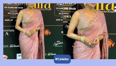 Priyamani slays in an onion pink saree, wins a million hearts at IIFA Abu Dhabi