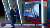 Primera Pregunta: Abel Nazario arremete contra secretario de Justicia