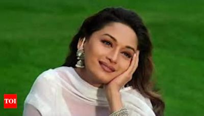 When Madhuri Dixit shared her experience working with Shah Rukh Khan, Salman Khan, Saif Ali Khan, and Akshay Kumar | Hindi Movie News...