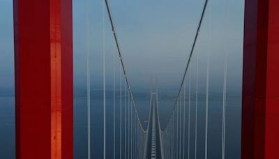 The incredible £2.6bn suspension bridge that connects Europe and Asia