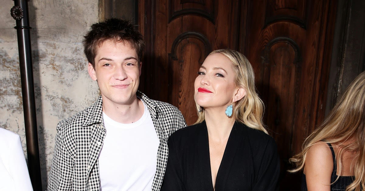 Kate Hudson Sits Front Row With 20-Year-Old Son Ryder Robinson