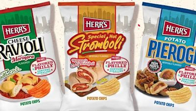 Potato chips inspired by local ravioli, stromboli, and pierogi are competing in Herr’s Flavored by Philly contest, and now it’s crunch time