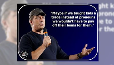 Mike Rowe Said 'If We Taught Kids a Trade Instead of Pronouns, We Wouldn't Have to Pay Their Loans'?