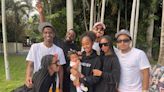 Diddy shares sweet family photo with all seven of his children