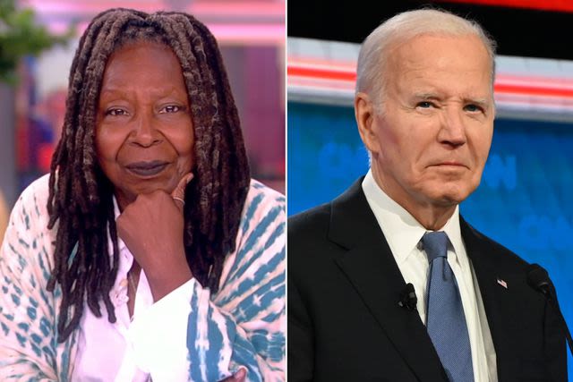 Whoopi Goldberg supports Joe Biden, even 'if he's pooped his pants'