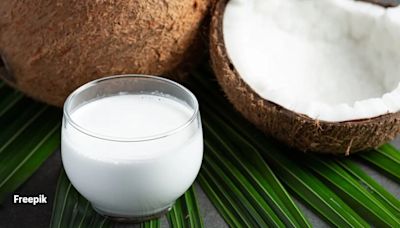 Is it true that homemade coconut milk can reduce risk of heart attack?