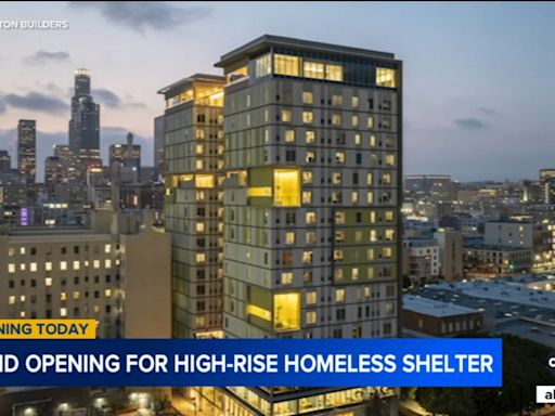 New downtown Los Angeles high-rise building to house homeless in $600,000 units