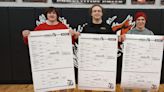 Campbell, Dangerfield and Westfall win wrestling district titles for Reading