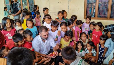 Rahul Gandhi visits relief camps in Manipur, talks to ethnic violence victims; urges PM to visit state