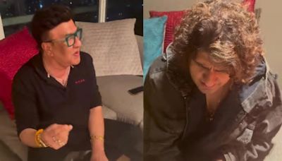 Watch: Sonu Nigam, Anu Malik sing `Main Hoon Na` at Farah Khan`s party