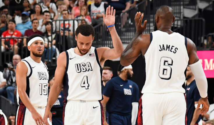 Team USA Celebrates Win Over Canada with "Not Like Us" Playing in Arena