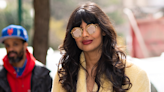 Jameela Jamil just wore a butter yellow dressing gown dress & now I need one