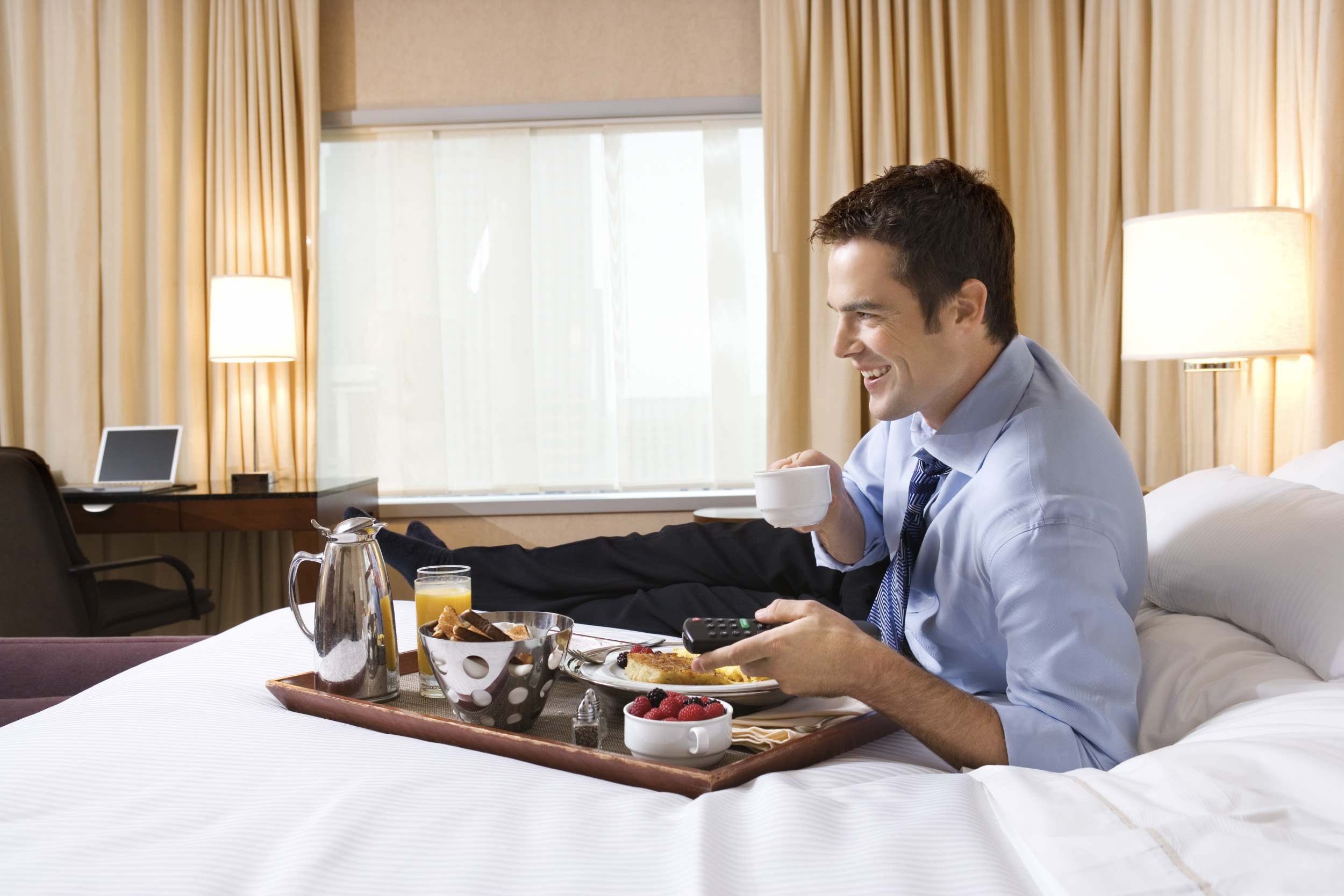 Man gets unexpected surprise after room service makes best possible mistake