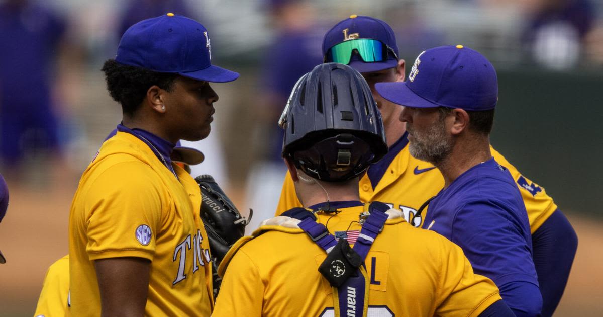 The NCAA tournament baseball projections have arrived. Here's where LSU stands.