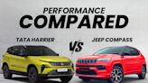 Tata Harrier VS Jeep Compass: Real World Acceleration And Braking Compared - ZigWheels