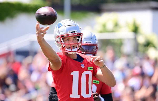 Drake Maye Sounds Off After Patriots Training Camp Practice