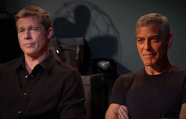 George Clooney and Brad Pitt Promise to ‘Take Care’ of Matt Damon in 'Wolfs' Parody: ‘We’ll Do This for Free’