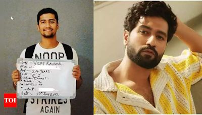 Vicky Kaushal drops 12-year old PIC from his struggling days, says 'nothing is overnight' - SEE inside | Hindi Movie News - Times of India